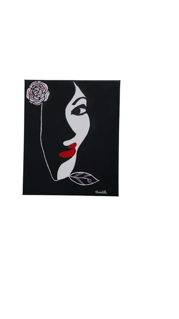 Toile coton 25x30 - Art mineur