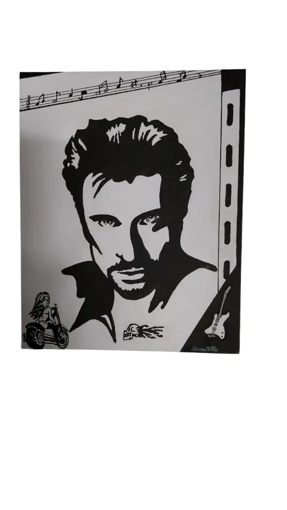 Entoilé 24x30 - My Johnny