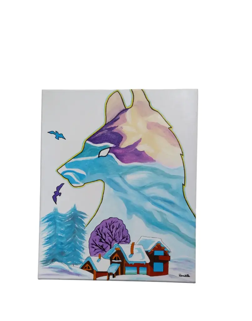 Toile coton 38x46 - Sibérien