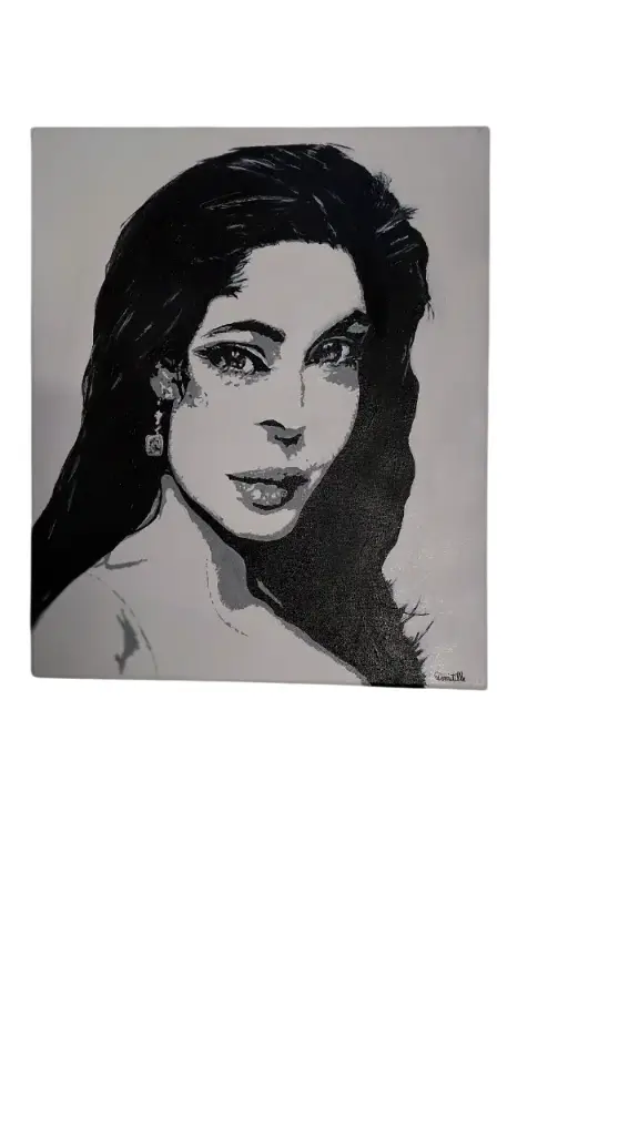 Toile coton 38x46 - Inconnue 