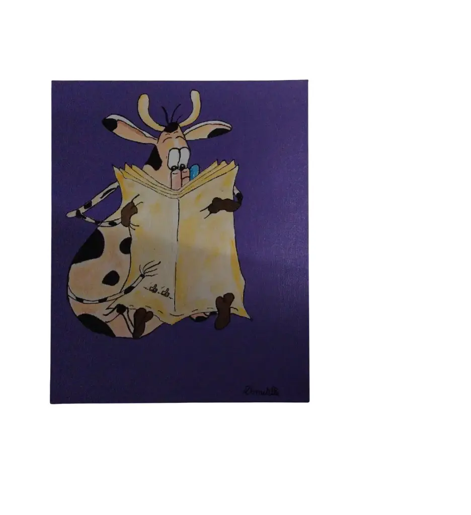 Entoilé 24x30 - Bonne nouvelle