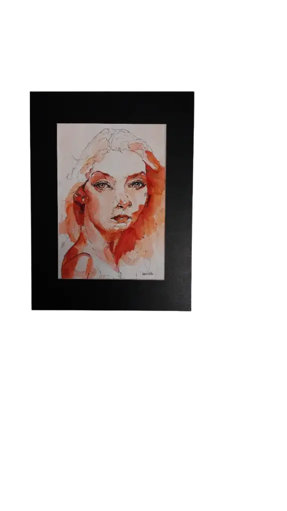 Aquarelle 30x40 - Sanguine