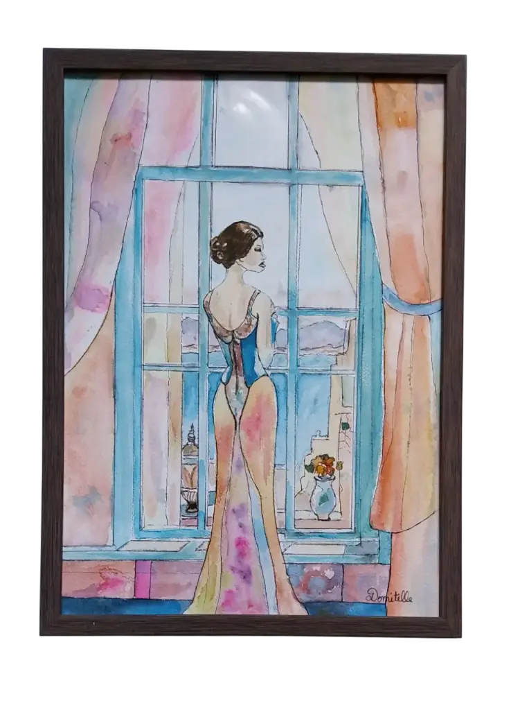 Aquarelle 30x40 - La Napolitaine