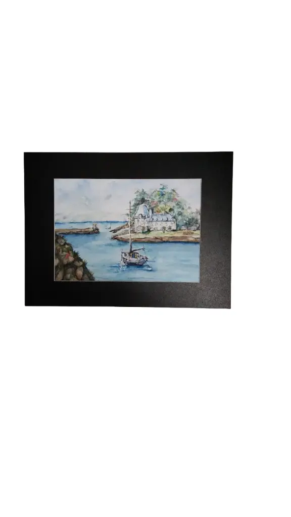 Aquarelle 30x40 - Douarnenez