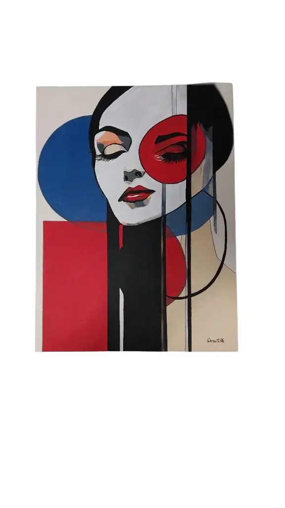 Entoilé 30x40 - Fun Girl