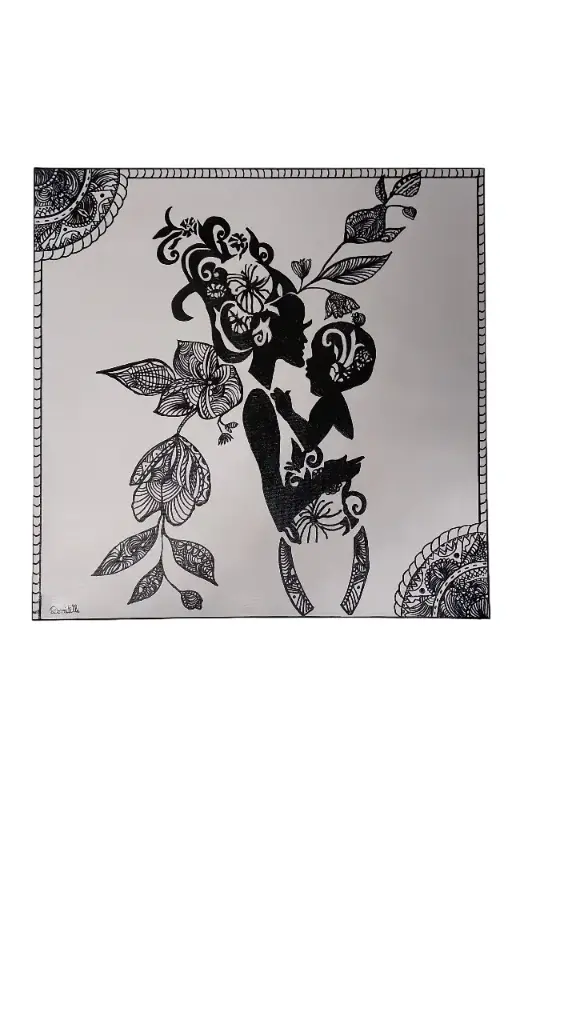 Toile coton 40x40 - Instant Maternel