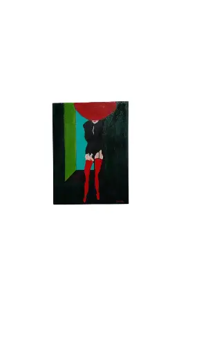 Toile coton 30x40 - L'imposture