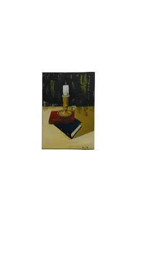 Toile coton 24x36 - La lueur 