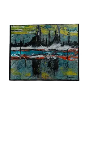Toile coton 24x30 - Hiroshima