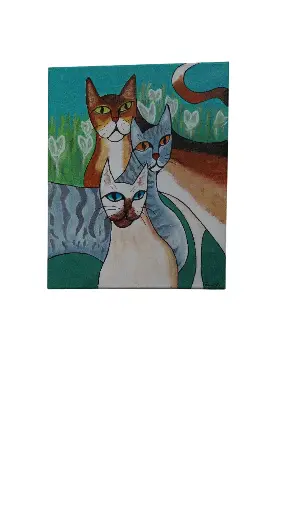 Toile coton 33x41 - Les 3 frères