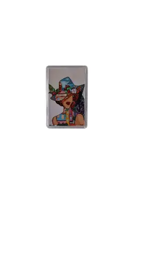 Magnet 5.1x7.7 - Art woman