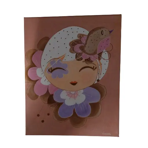 Toile coton 33x41 - Bébé Cadum