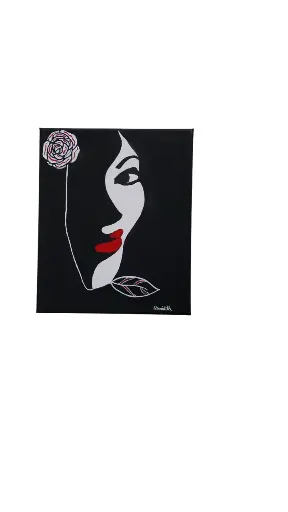 Toile coton 25x30 - Art mineur