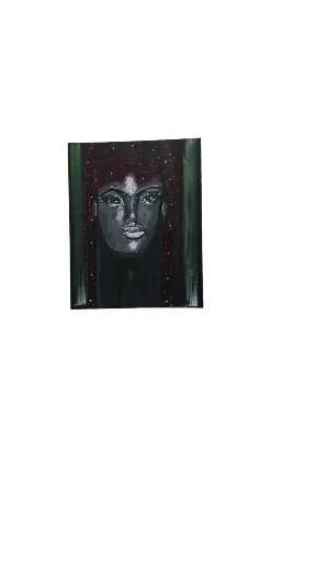 Entoilé 24x30 - La déesse