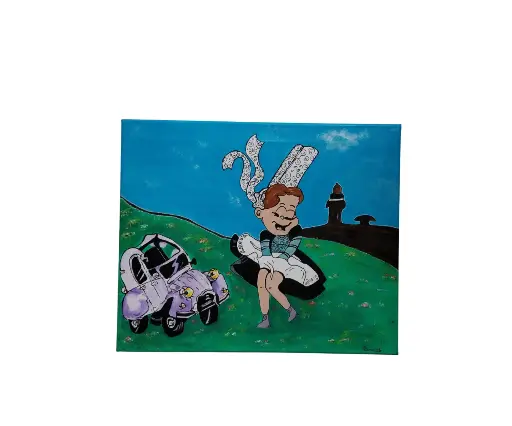Toile coton 38x46 - PouPouPidou