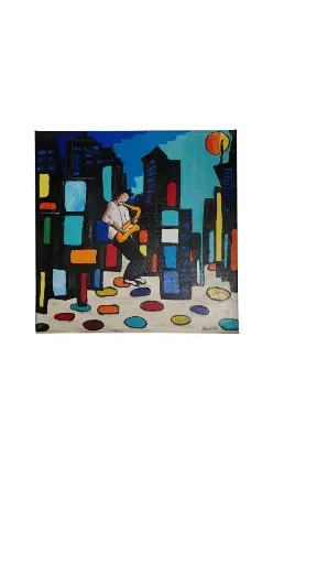 Toile coton 40x40 - Modern Art