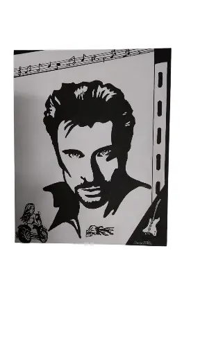 Entoilé 24x30 - My Johnny