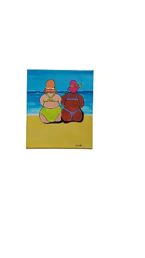 Toile coton 25x30 - Les Vénus