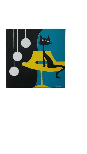Toile coton 40x40 - Le snobinard 
