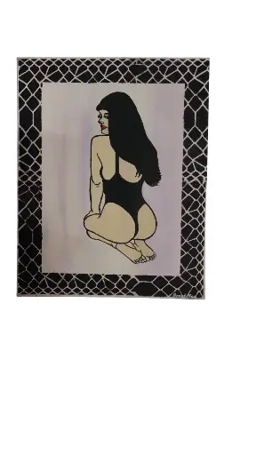Entoilé 24x30 - LA posture