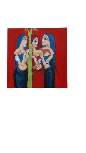 Toile coton 40x40 - Le harem 