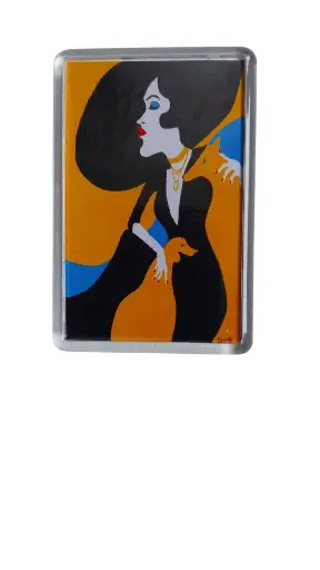 Magnet 5.1x7.7 - La dame aux cheins