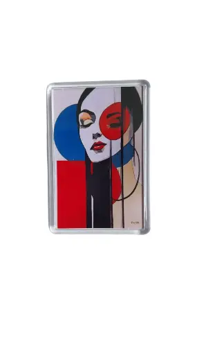 Magnet 5.1x7.7 - Fun Girl