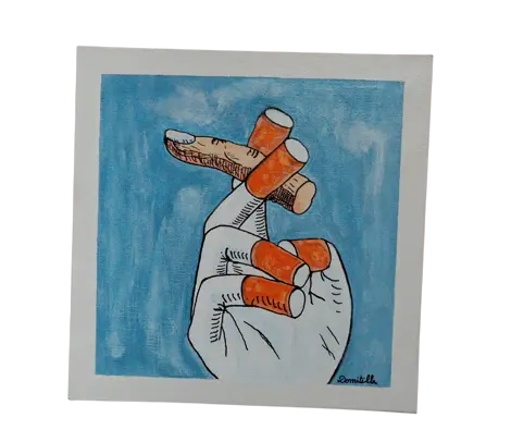 Entoilé 25x25 - Moralité