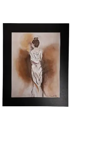 Pastel 40x50 - Tenue de soirée