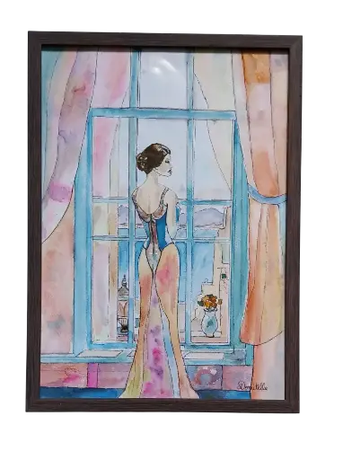 Aquarelle 30x40 - La Napolitaine