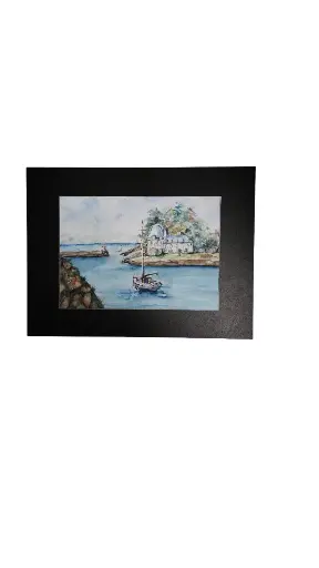 Aquarelle 30x40 - Douarnenez