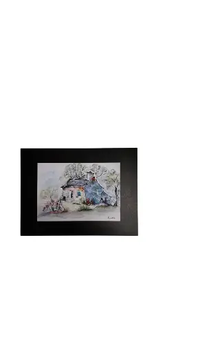 Aquarelle 30x40 - La masure