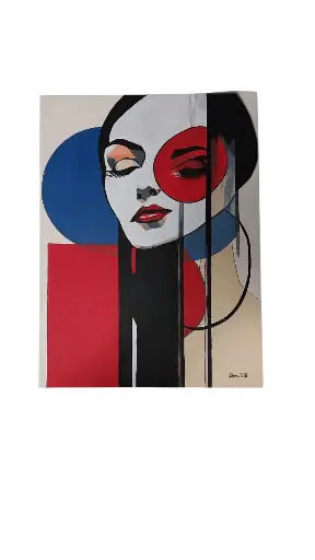 Entoilé 30x40 - Fun Girl
