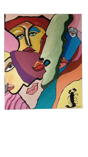 Toile coton 50x60 - Méli-Mélo