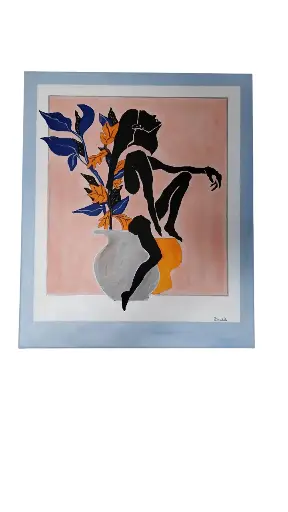 Toile coton 46x55 - Zen attitude