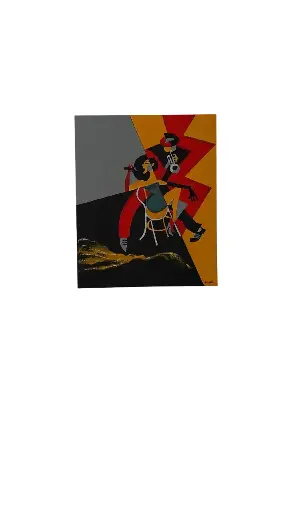 Toile coton 38x46 - Bee Jazz