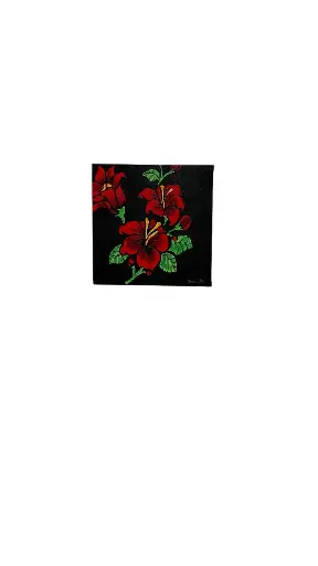 Toile coton 3 D 30x30 - Passionément